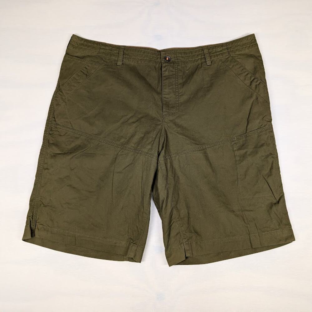 5.11 Tactical Men's 100% Cotton Green Flat Front Shorts Size 40